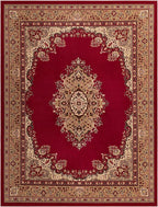 Unique Loom Reza Collection Traditional Persian Style Area Rug, 9 x 12 ft - Image 3