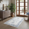 Bavni 3x5 Area Rug for Living Room Bedroom, Washable Boho Print Vintage by BAVNI