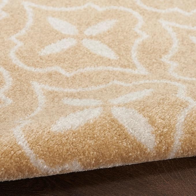 Nourison Home Essentials Indoor/Outdoor Beige Ivory 2'2" x 7'6" Area -Rug - Image 8