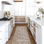 Washable Area Rug. Modern Farmhouse. Vintage. Turkish. Bohemian. Distressed. - Image 2