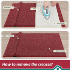 BEQHAUSE Dirt Trapper Door Mat 32" x 48", Non-Slip Washable Doormats Entrance - Image 9
