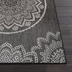 CAMILSON Outdoor Rug 5x7 Modern Area Rugs - Image 3