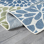Beverly Rug Outdoor Rug 8x10 Modern Exotic Tropical Leaf Area Rugs - Image 4