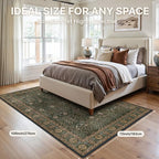 Bavni Area Rugs 6x9- Washable Rug Lightweight Non-Slip, Ultra Thin Low Pile - Image 9