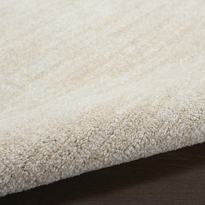Nourison Home Nourison Essentials Ivory Beige 6' x Round Area Rug - Image 11