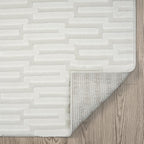 Abani Neutral Cream Area Rug for Living Room, Bedroom - Image 6