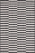 Unique Loom Outdoor Striped Collection Area Rug - Image 2
