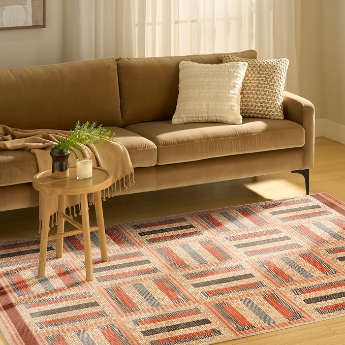 Nourison Home Nordic Multicolor 5' x 7' Area Rug - Image 4