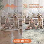 GENIMO Washable Area Rugs for Living Room, 9x12 Modern Non Slip Rugs, Low Pile - Image 3