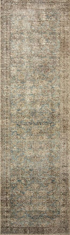 Loloi Amber Lewis Morgan Collection MOG-04 Sea/Sage 2'-3" x 7'-6" 38" Thick - Image 7