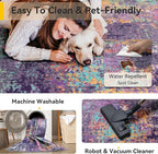 Washable Area Rugs 3'x5' Non-Slip Modern Abstract Soft - Image 5