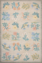 Loloi Rifle Paper Co. Rosa Collection RSA-03 Cream 8'-4" x 11'-6" Area Rug - Image 2