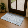 Fame Living Cream Beige Oushak Rug, Modern Small Rugs, Door Mat, Doormat by FameLiving%7COushakRugs