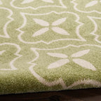 Nourison Home Nourison Essentials Green Ivory 8' x 10' Area Rug - Image 9