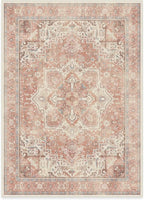 RUGGABLE Washable Area Rug – Kamran Rose Pink 5x7, Stain-Resistant, Non-Slip – - Image 3