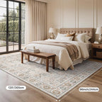 Bavni Washable Rugs 8x10-Machine Washable Rug Lightweight Low Pile, Vintage - Image 7