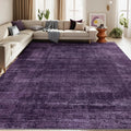 Kokia Abstract Area Rugs 9x12 Bedroom Washable Decor Low Pile Non-Slip by Kokia