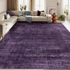 Kokia Abstract Area Rugs 8x10 Bedroom Soft Living Room Rugs Washable Distressed by Kokia