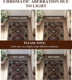 Hallway Runner Rug 2x6 Indoor Door Mat -Western Rug Bear Rustic Cabin Non-Slip - Image 4