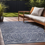 Beverly Rug Waikiki Indoor Outdoor Rug 5x7, Washable Outside Carpet - Image 9
