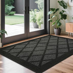COSY HOMEER Non-Slip Door Mat 36"x60", Entryway Rugs Low Profile Absorbent Dirt - Image 9