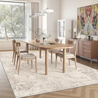 Art&Tuft Washable Rugs 6x9, Abstract Area Rugs - Image 5