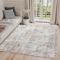 Easy-Going Large Area Rug 8x10 Washable Boho Rugs by Easy-Going