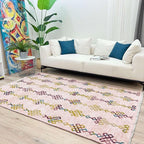 Alfa Rich 7x10 Light Pink Washable Area Rugs - Image 3