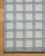 Loloi Magnolia Home by Joanna Gaines Ryder Collection RYD-02 Blue/Ivory 5'-0" x - Image 5