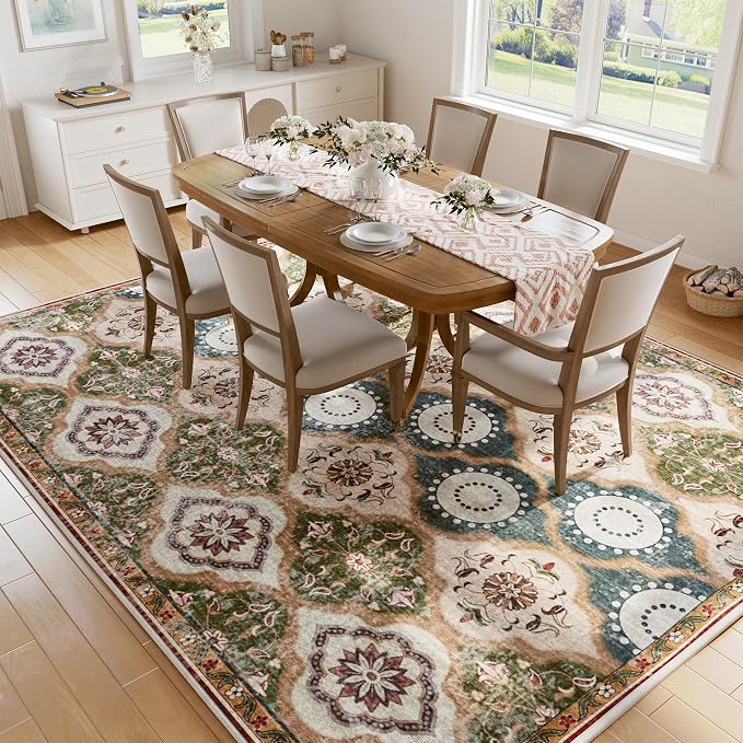 EnHomee Area Rugs 5x7, Soft Washable Rugs - Image 4