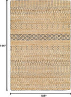 Mark&Day Area Rugs, 9x12 Greensburg Global Tan Area Rug, Bedroom or Kitchen - Image 2