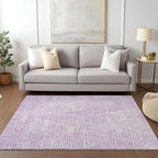 Addison Rugs Chantille ACN591 Purple 5' x 7'6" Indoor Outdoor Area Rug - Image 2