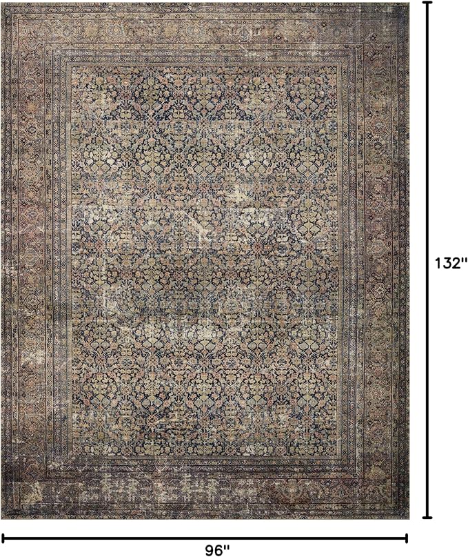 Loloi Amber Lewis Morgan Collection MOG-03 Denim/Multi 8'-3" x 11'-3" 38" Thick - Image 2
