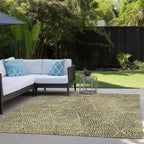 Addison Rugs Chantille ACN591 Gold 5' x 7'6" Indoor Outdoor Area Rug, Easy Clean - Image 8
