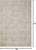 Loloi Rifle Paper Co. Maison Collection MAO-02 Bough Natural 5'-0" x 7'-6" - Image 2