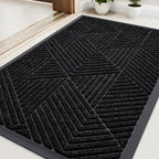 Kitinjoy Front Door Mat Outside Entrance, Sturdy Natural Dirt Trapper, Heavy by Kitinjoy