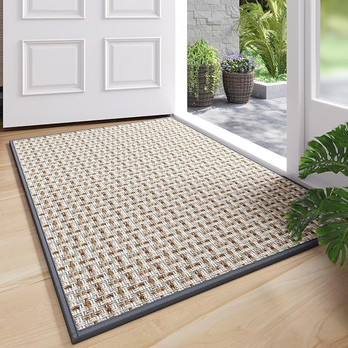 Door Mat Entrance 24"x35", Dirt Resistant and Absorbent, Non-Slip Rubber - Image 9