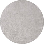 Eyely UES100K-6R Supersoft Haze Solid Low-Pile Indoor Area Rug, Minimalist - Image 2