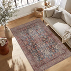 Kuden 6x9 Area Rug, Machine Washable Area Rug by KudenRugs