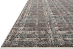 Loloi Angela Rose Ember Collection EMB-08 Espresso/Multi 18" x 18" Sample Rug - Image 4