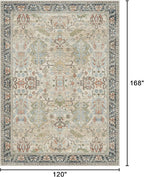 Clearance 10x14 Area Rugs for Living Room, Boho Machine Washable Rugs Non-Slip - Image 2