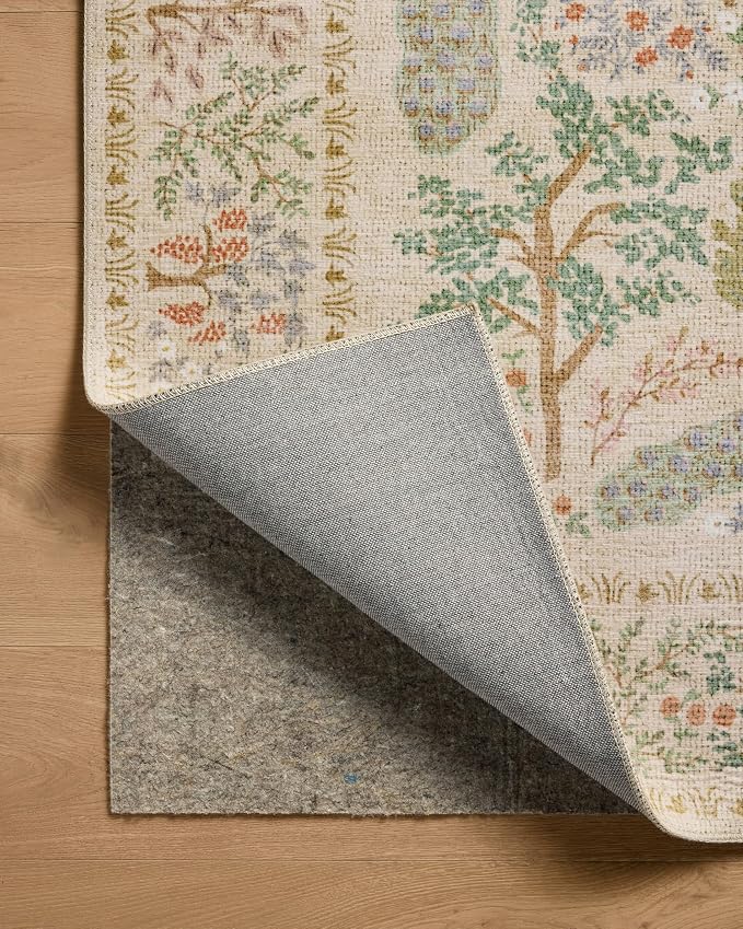 Loloi Rifle Paper Co. Canopy Collection CNP-05 Ivory 2'-3" x 3'-9" Accent Rug - Image 5