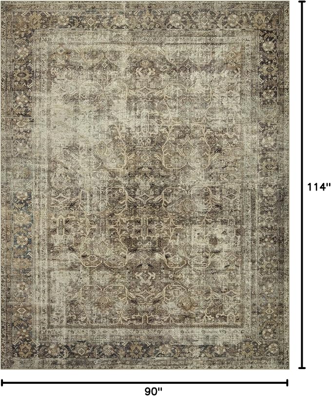 Loloi Magnolia Home by Joanna Gaines Sinclair Collection SIN-01 Pebble/Taupe - Image 2