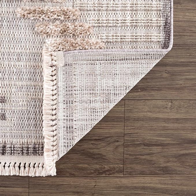 Hauteloom Maulawin Farmhouse Living Room Bedroom Southwestern Tribal Area Rug - Image 4