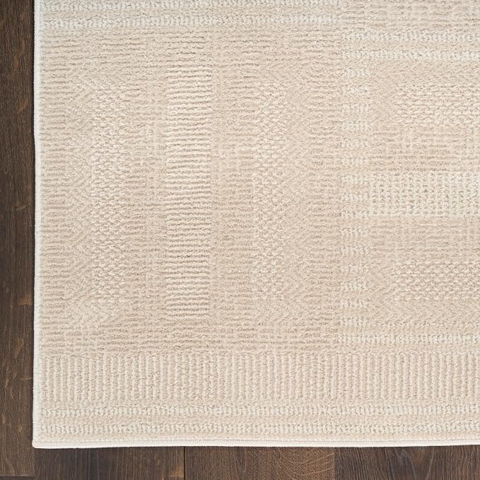 Nourison Home Nordic Taupe 5' x 7' Area Rug - Image 7