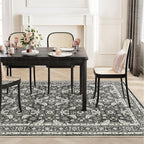 WITSHOCK Living Room Area Rugs 8x10: Soft Non-Slip Backing Washable Rugs - Image 5
