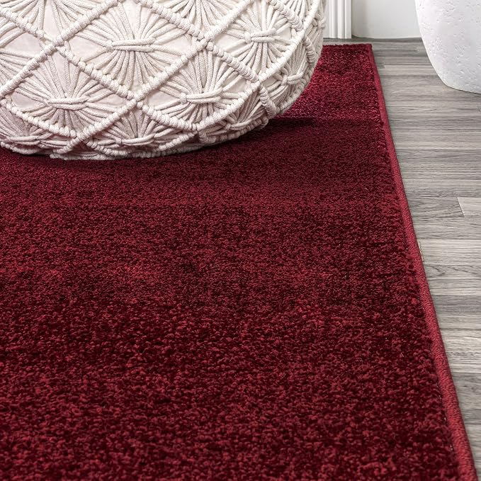 Eyely UES100Q-6 Supersoft Haze Solid Low-Pile Indoor Area Rug, Minimalist - Image 8