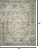 Loloi Magnolia Home by Joanna Gaines Sinclair Collection SIN-04 Natural/Sage - Image 2