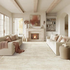6x9 Area Rugs for Living Room, Washable Tan Beige Neutral Abstract Boho Modern - Image 8