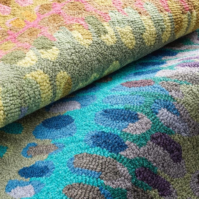 Dash and Albert Paint Chip Wool Area Rug - Image 6